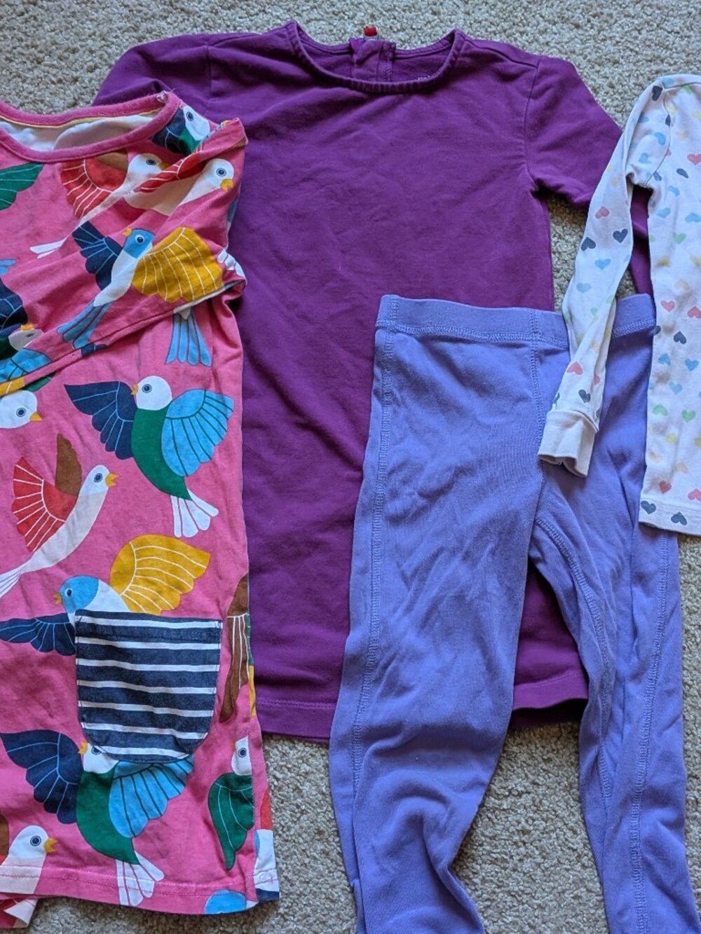 Girls winter clothes pack, long-sleeved dresses